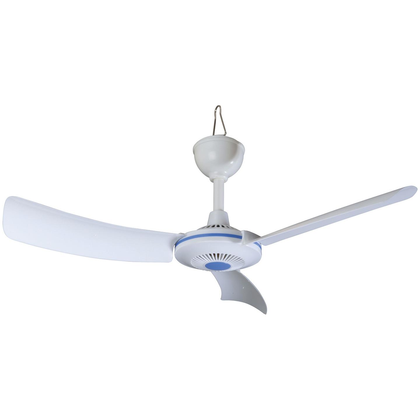 Rovin 12V Portable Ceiling Fan with Clips